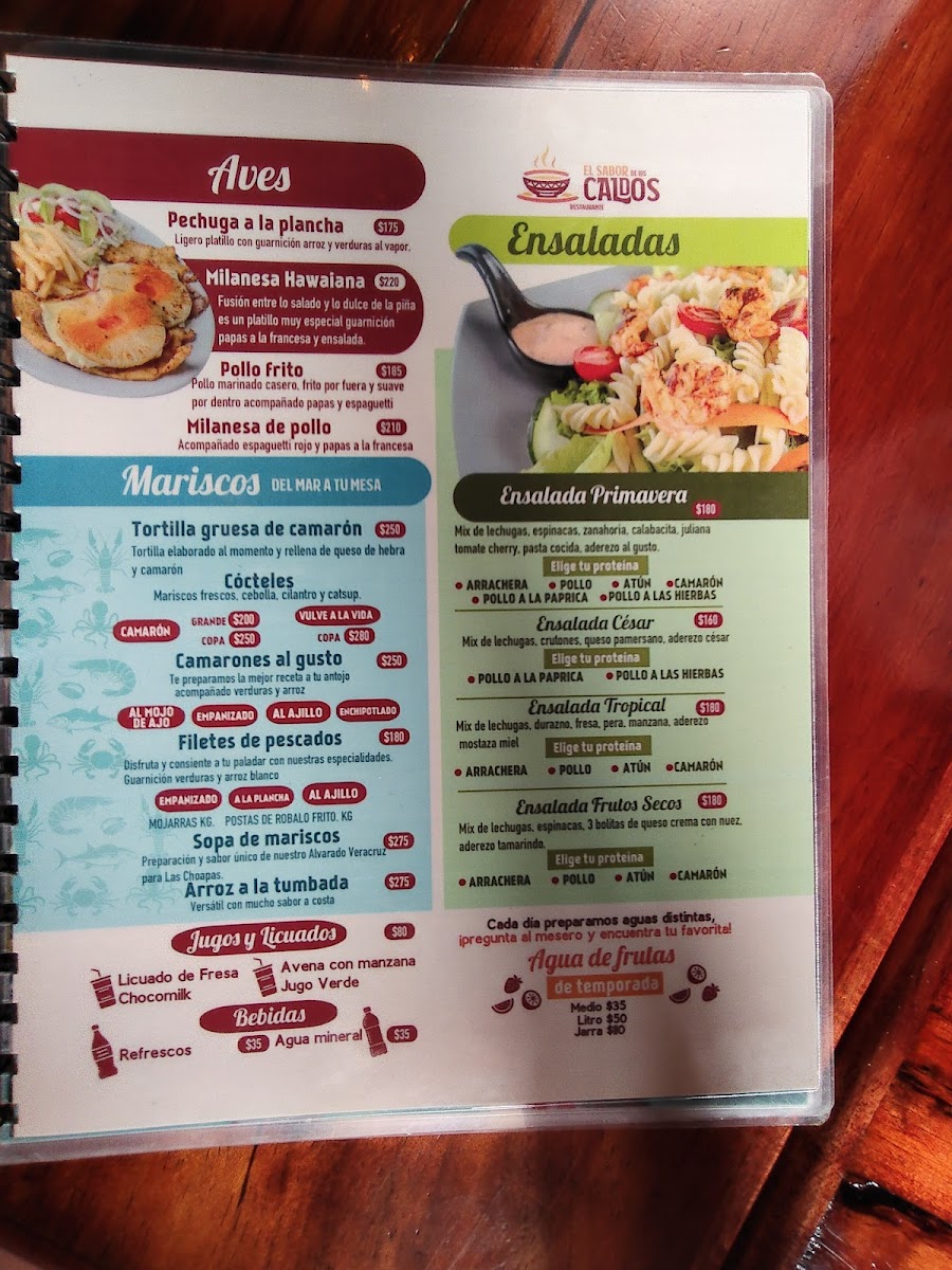 La Casa De Los Caldos Menu - Image 2